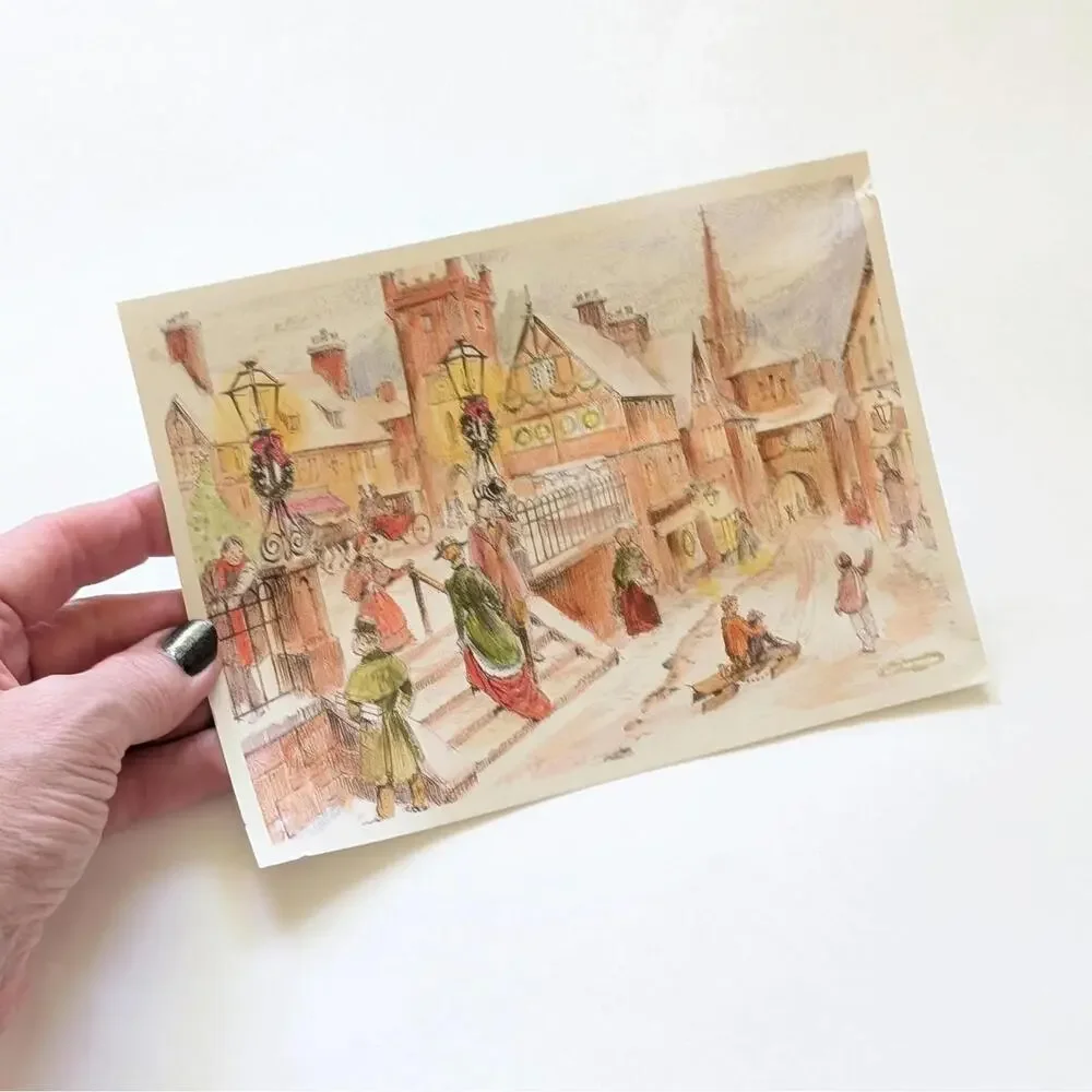Vintage Artis Boxed Christmas Cards
